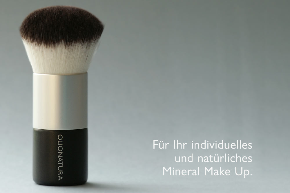 Der Kabuki von Olionatura®: Für Ihr individuelles und natürliches Mineral Make-up.