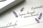 Schmuckpapier »Lavendelseife« von Olionatura® (Detail)