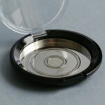 Kompakt-Puderdose, 56 mm, mit transparentem Deckel